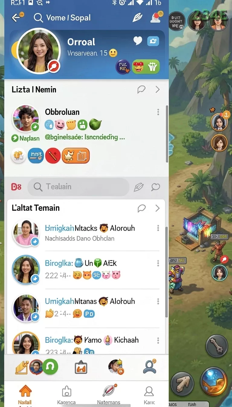 Cuplikan layar GRABWIN — aktivitas